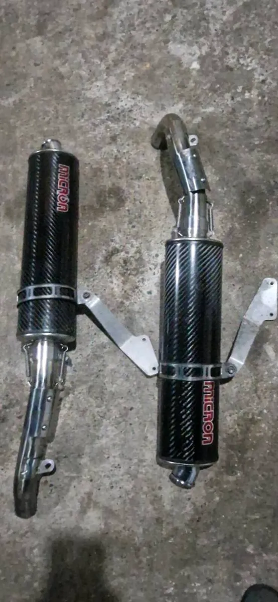 Micron (carbon fibre) twin cans - Image 2