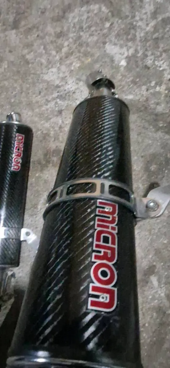 Micron (carbon fibre) twin cans - Image 4