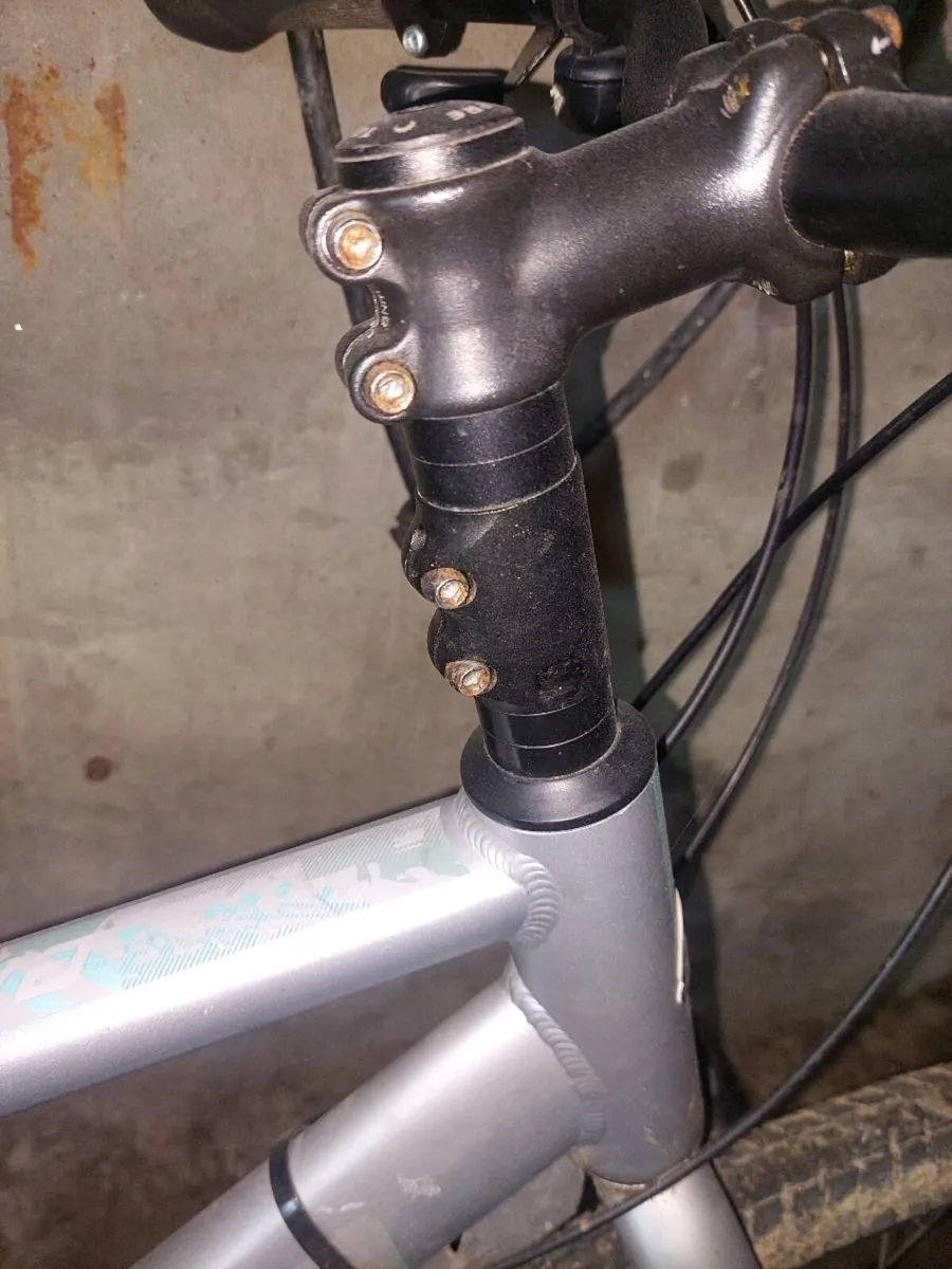 Bicycle stem riser and kick stand - Image 1