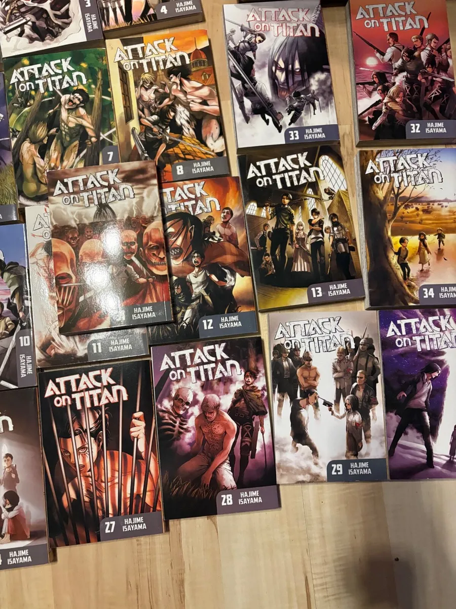 Attack On Titan Manga collection - Image 4