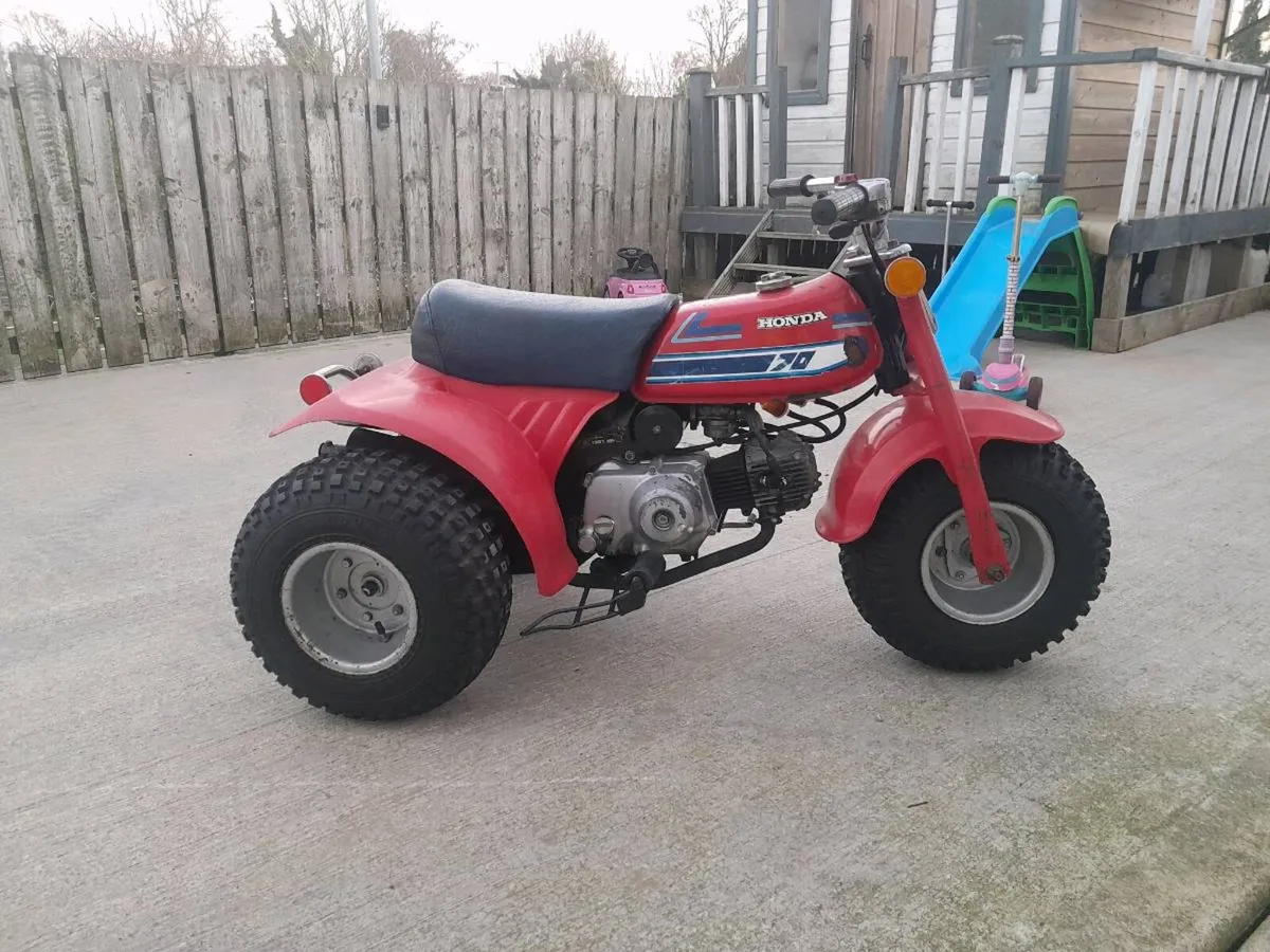 1981 honda trike 70cc - Image 1