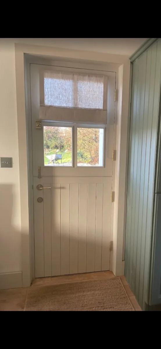 Irish Made Solid Hardwood Cottage Half Doors - Image 2