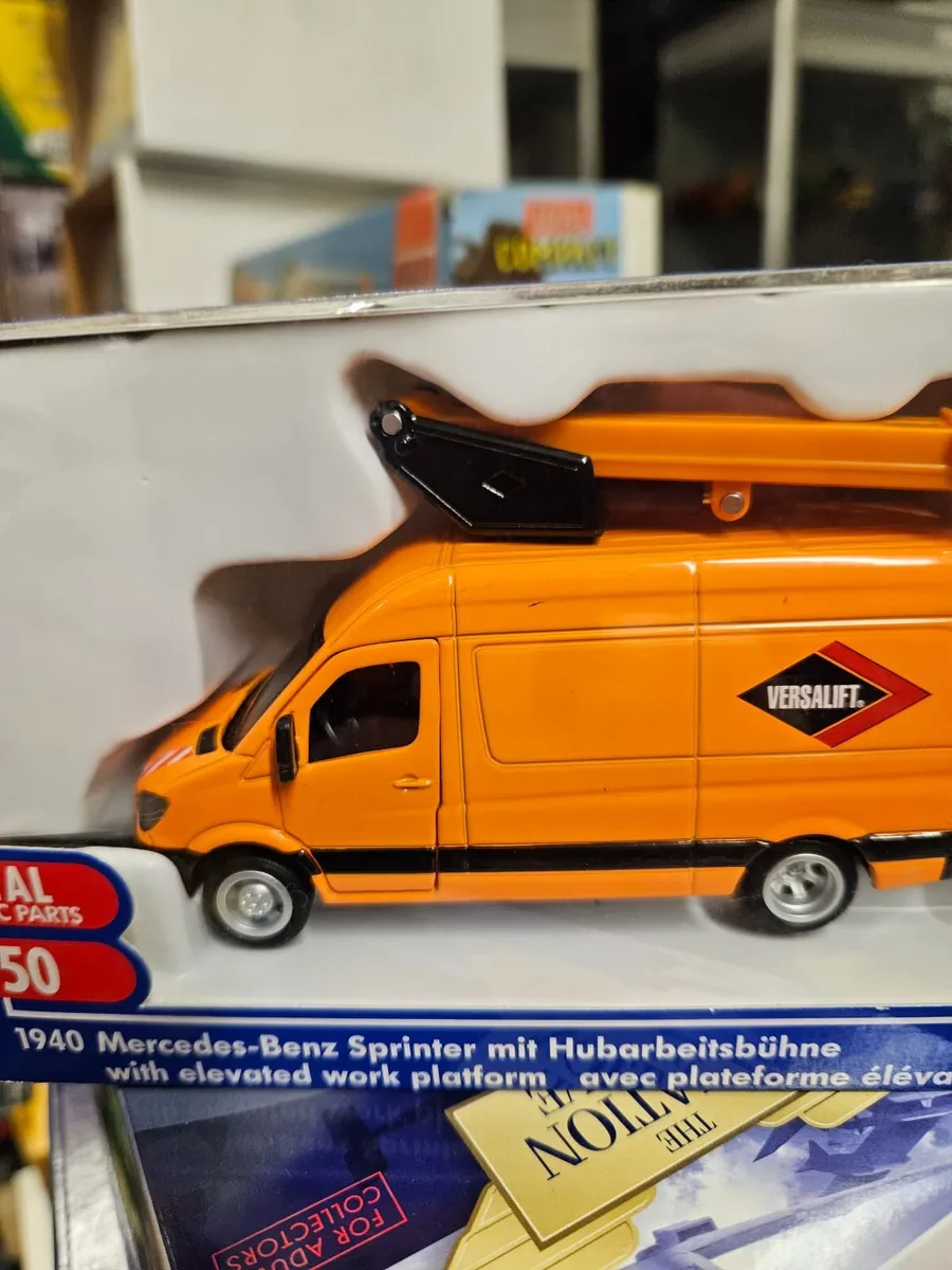 Corgi Siku Mercedes Sprinter with Platform - Image 4