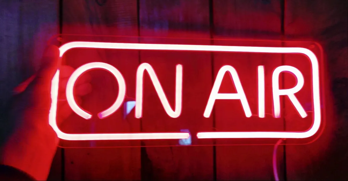 "on Air" Neon Sign (usb) USED. - Image 2