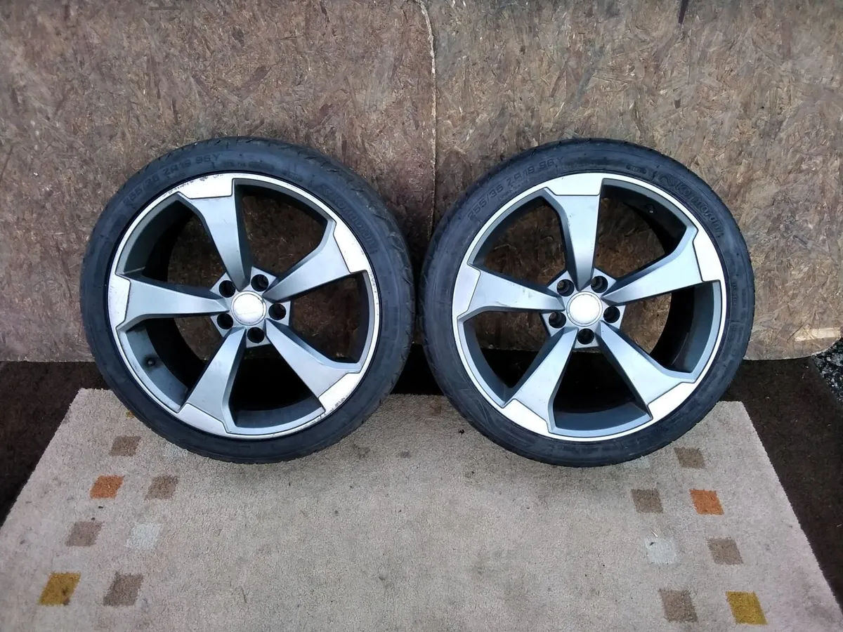 19"  TTRS  alloys  5x112  --Pairs - Image 1