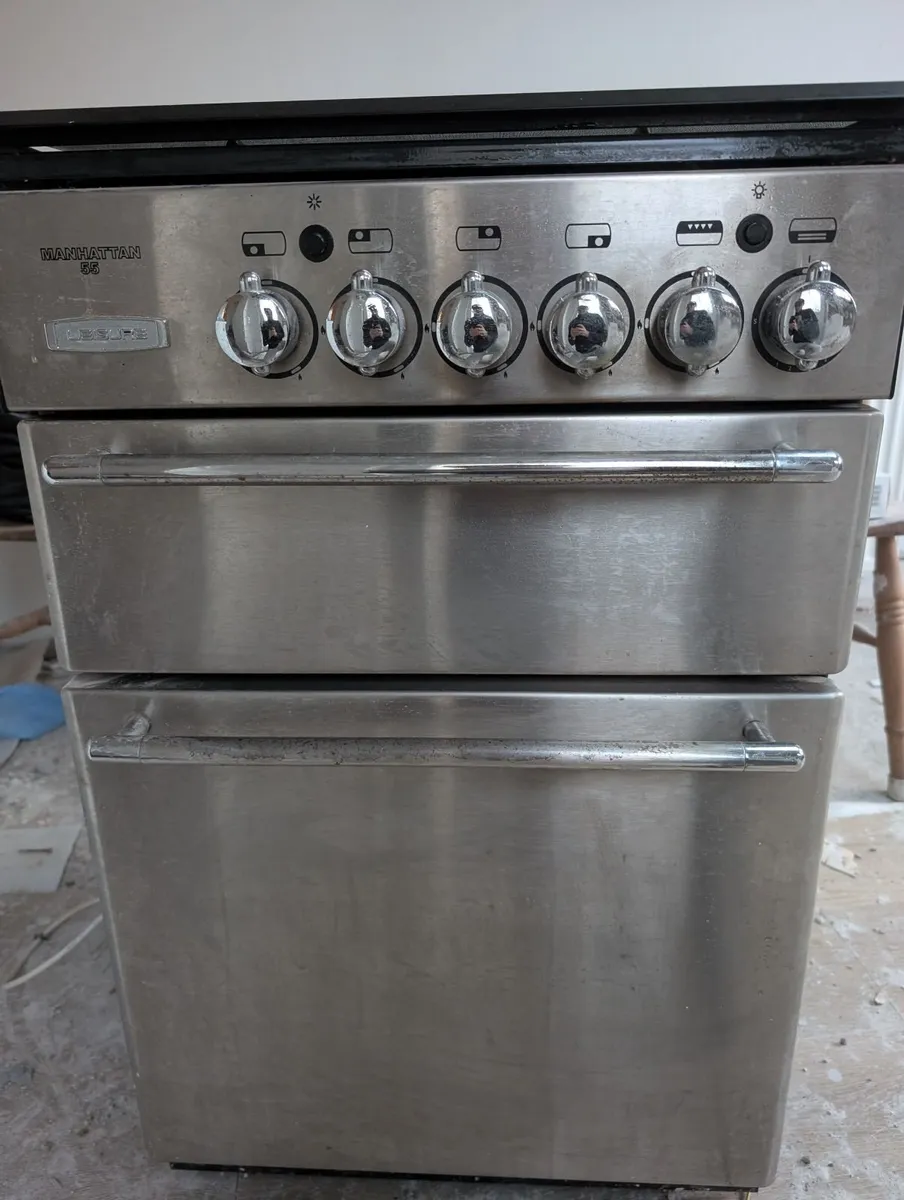 Antique Manhattan 55 stainless steel freestanding - Image 1