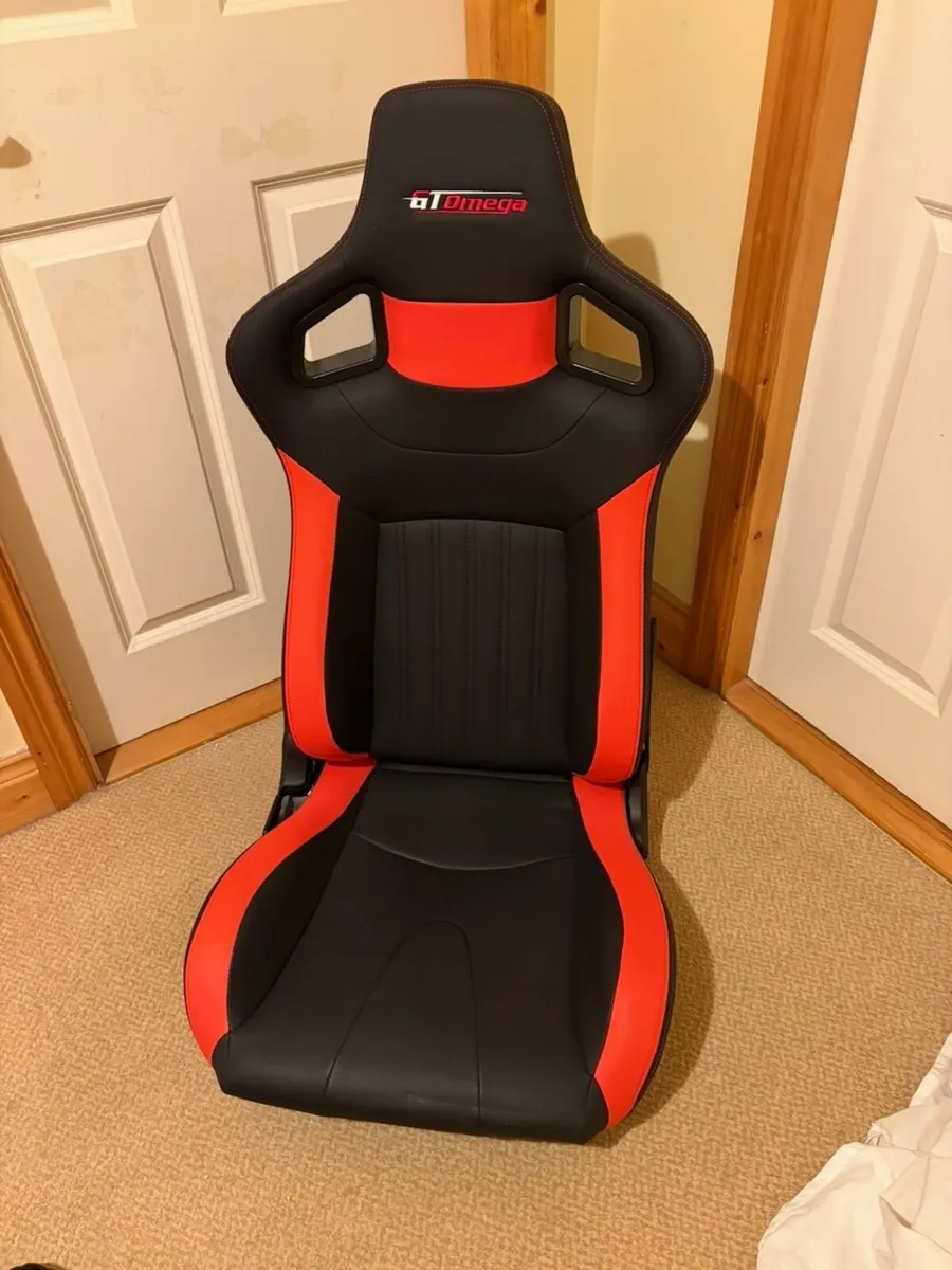 Sim racing GT omega reclineable seat - Image 1