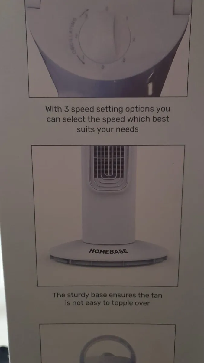 Tower Fan 32 Inch Portable Oscillating  Fan - Image 3
