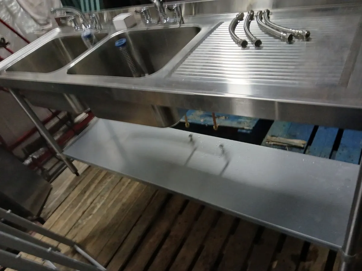 Staneless steel cabbinet sink unit complete - Image 2