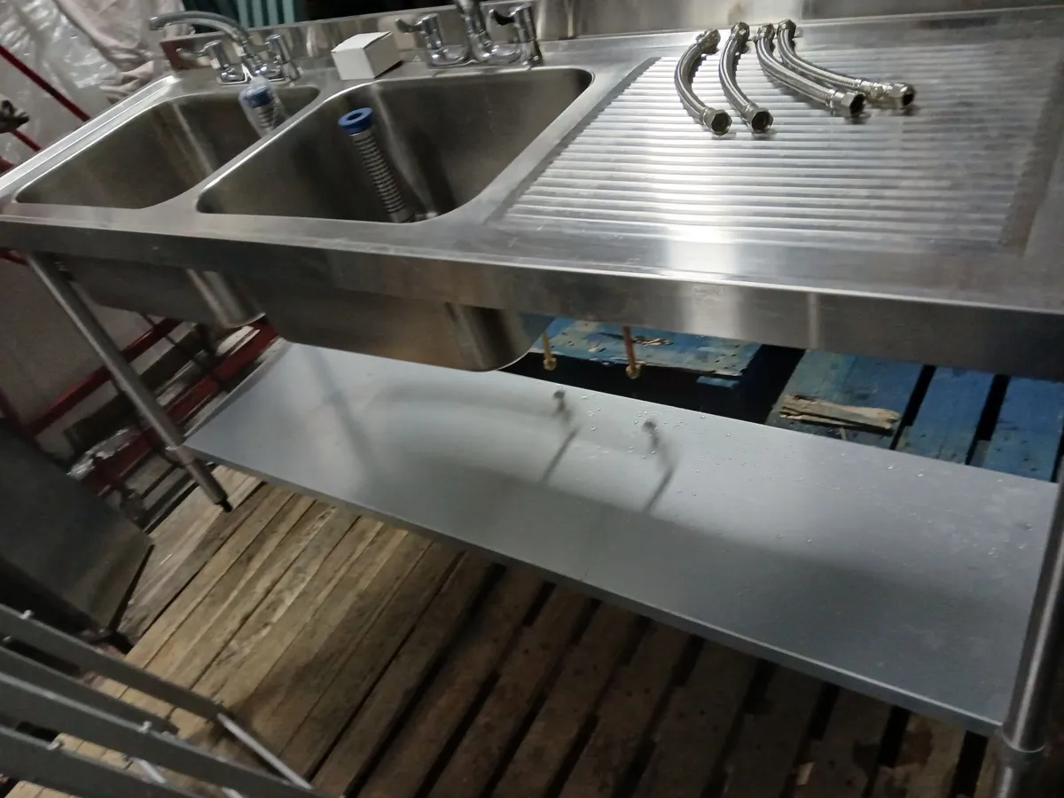 Staneless steel cabbinet sink unit complete - Image 4