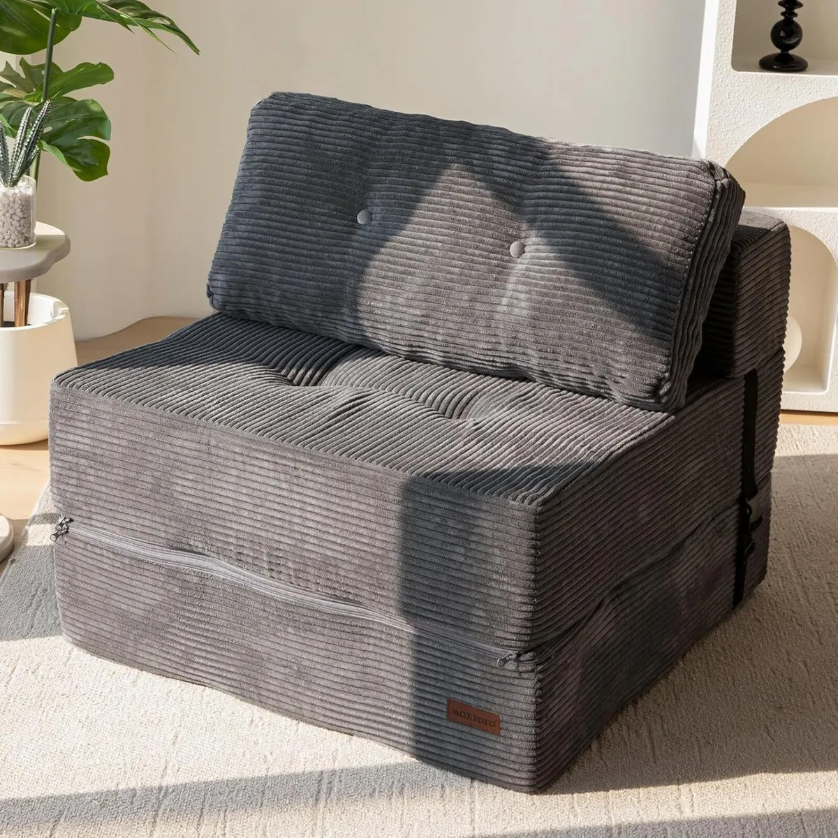Folding Sofa Bed Convertible with High-Density - Image 1