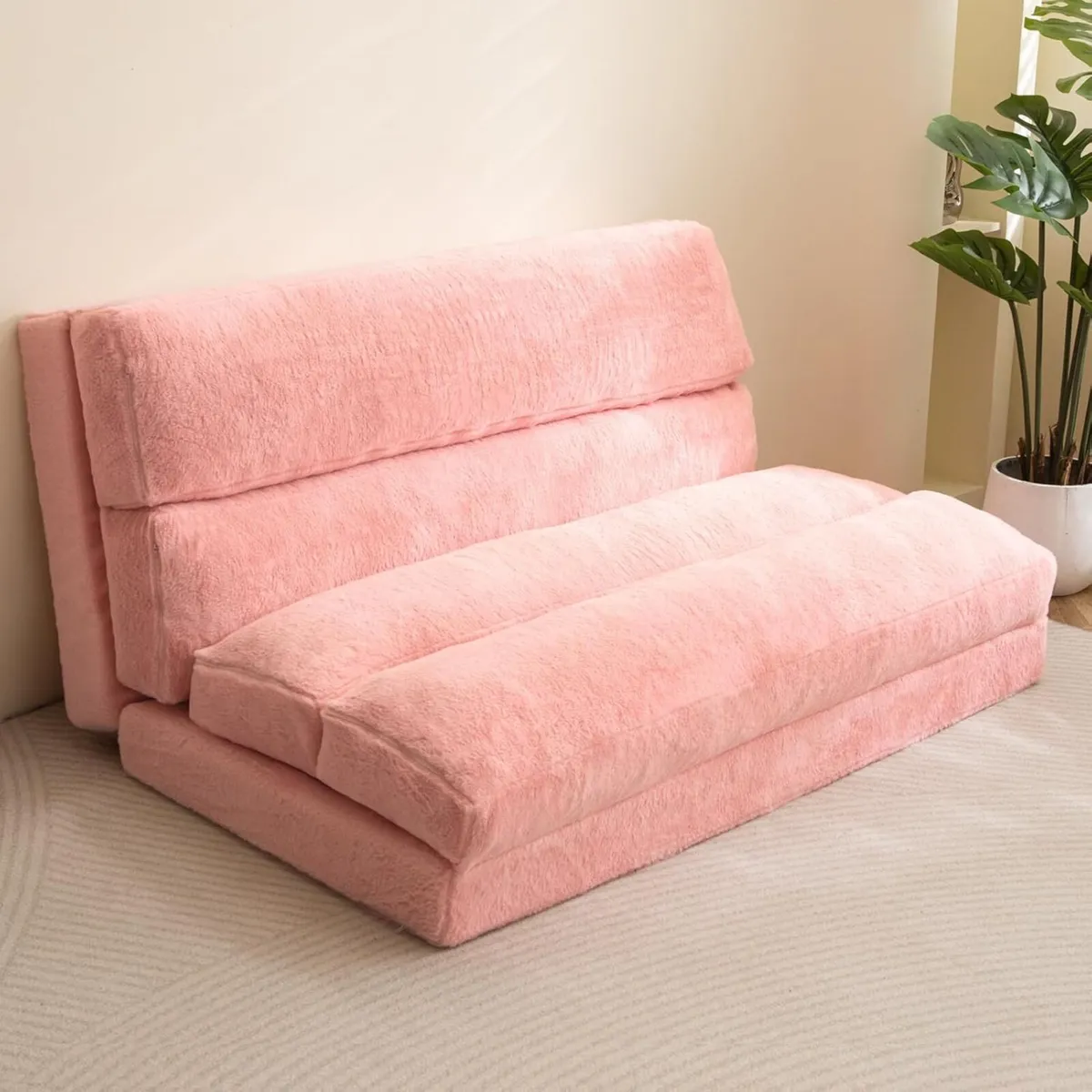 Bean Bag Bed Folding Sofa Floor Mattress for - Image 1
