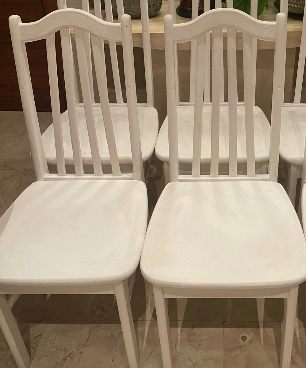 Various Single & Pairs Of Kitchen Dining Chairs - Image 3