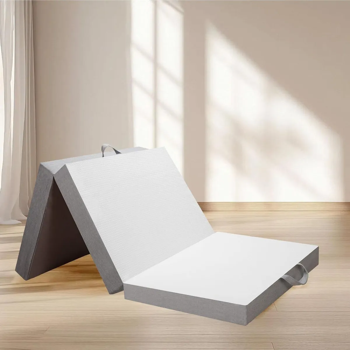 190x90x10 Folding Mattress Single Foldable Memory - Image 2