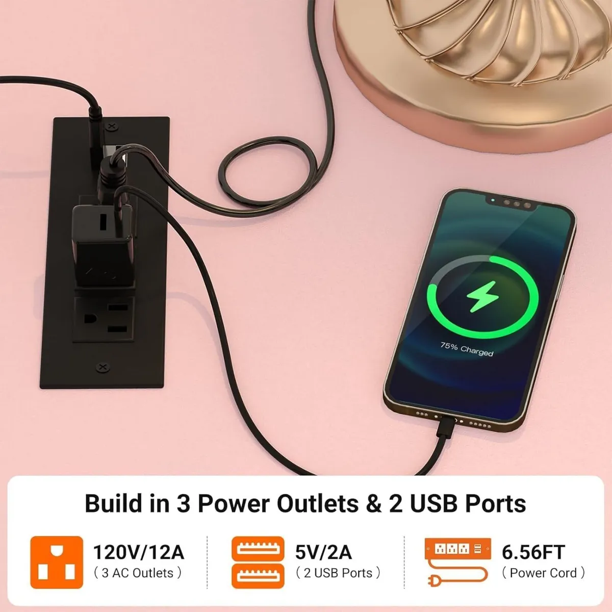 2 in 1 Chest of Drawers Dresser for Bedroom 5 - Image 4