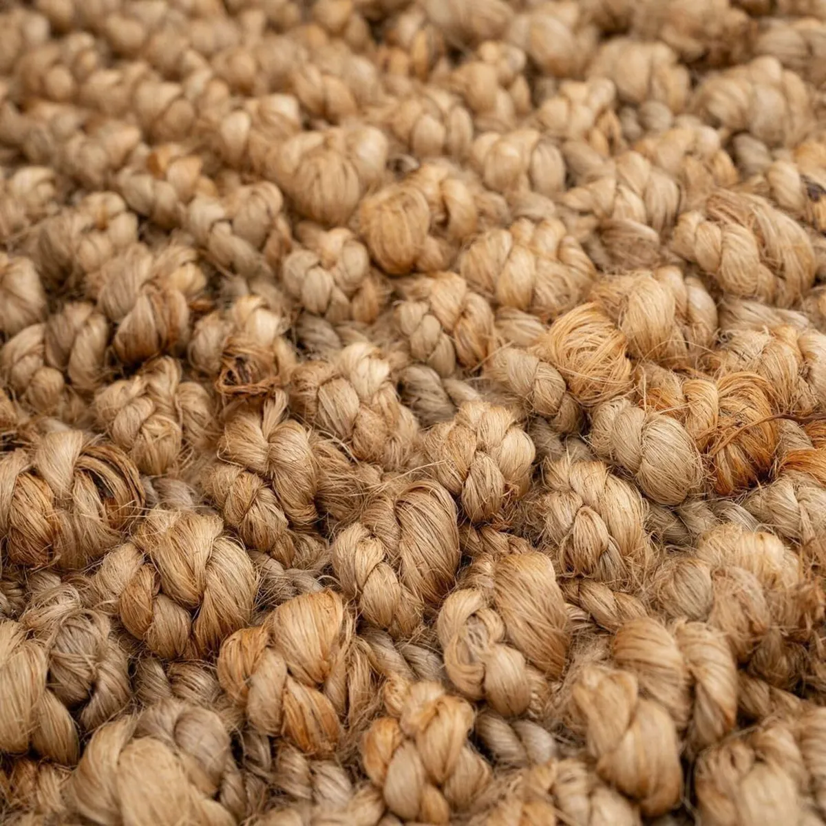 Woven Jute Rug Natural Fibre Floor Mat for Living - Image 2