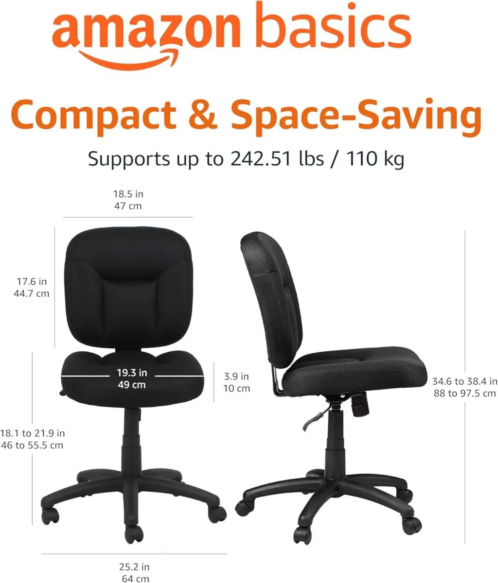 Office Chairs for home Ergonomic Height Adjustable - Image 3