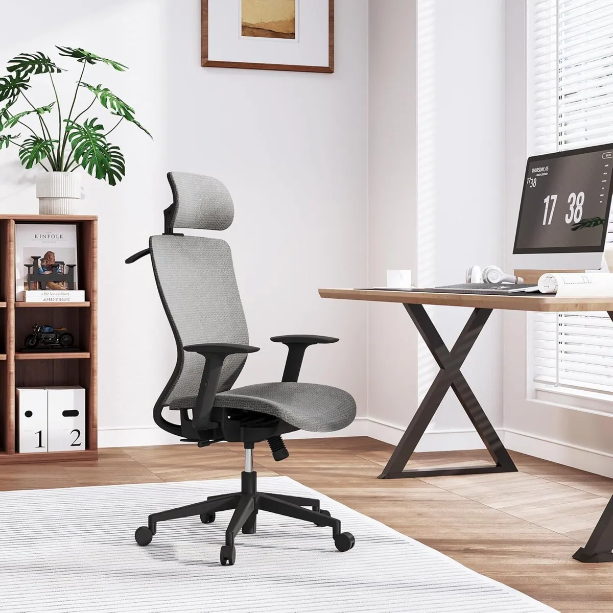 OC3 Ergonomic Office Chair with Hanger 2D - Image 1