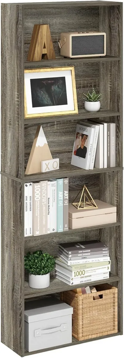 JAYA Simply Home Free Standing 6-Tier Open - Image 1