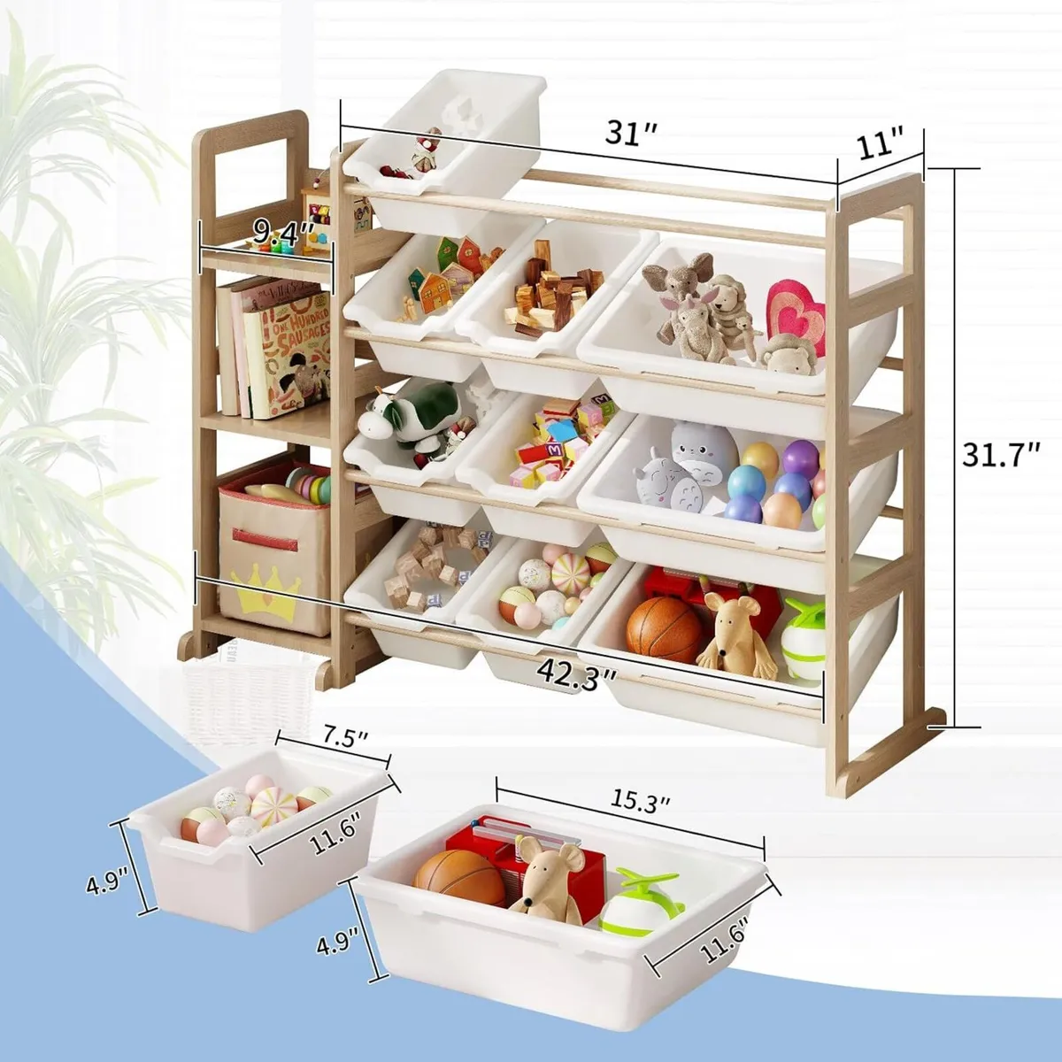 Toy Storage Organizer - Organizers and with - Image 2