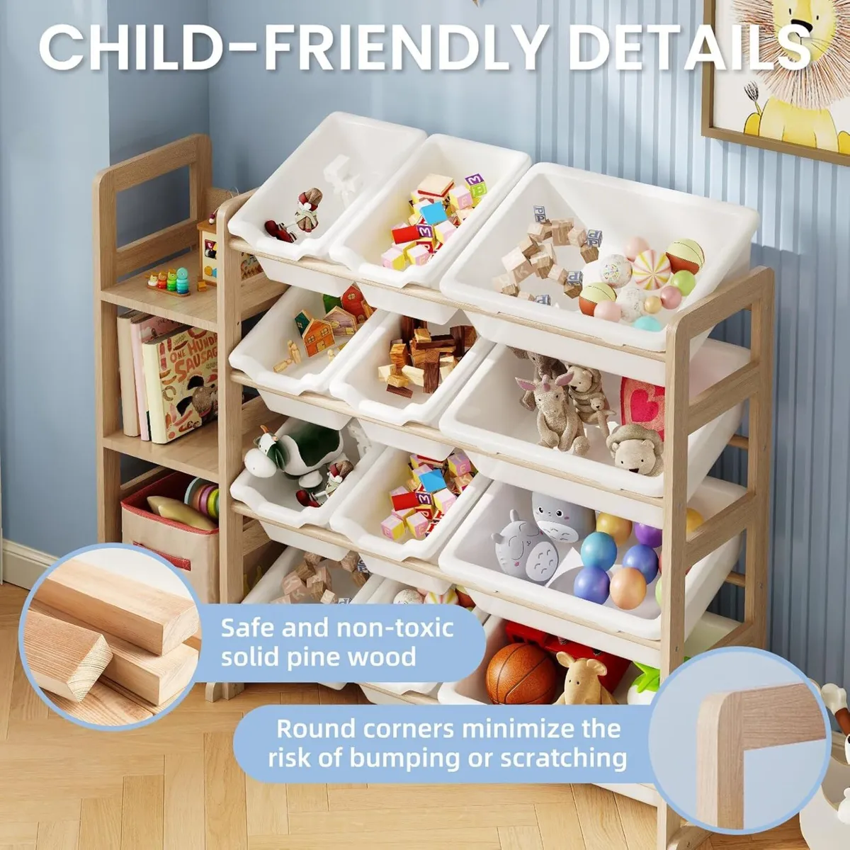 Toy Storage Organizer - Organizers and with - Image 4
