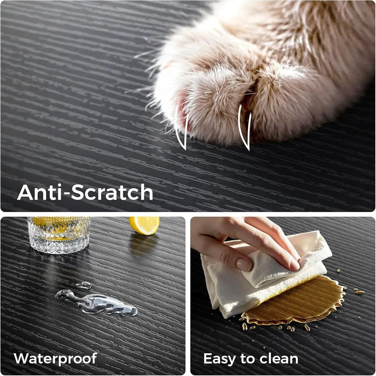 5-Tier Corner Bookshelf 5-Shelf L Shaped Bookcase - Image 4