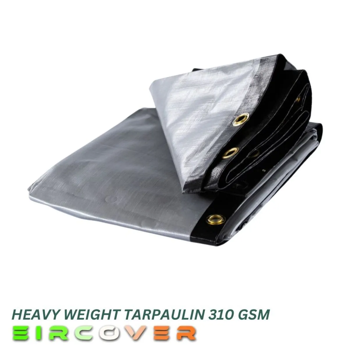 Heavy Weight Tarpaulin 1.2m x 1.8m (4'-6') 270 gsm - Image 2