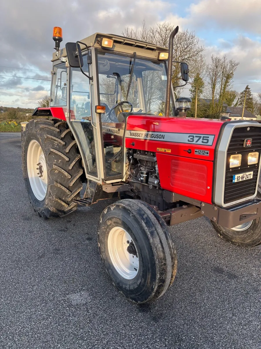 1993 Massey 375 - Image 1