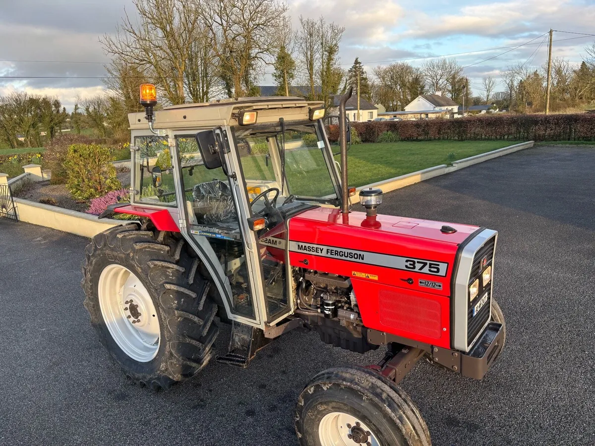 1993 Massey 375 - Image 2