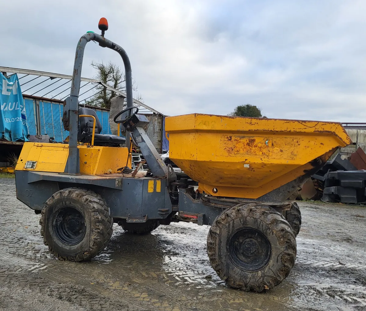 Terex TA3S 3ton swivel dumper - Image 4
