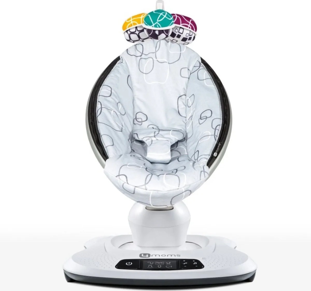 4moms
mamaRoo 4.0 Rocker - Silver Plush - Image 2