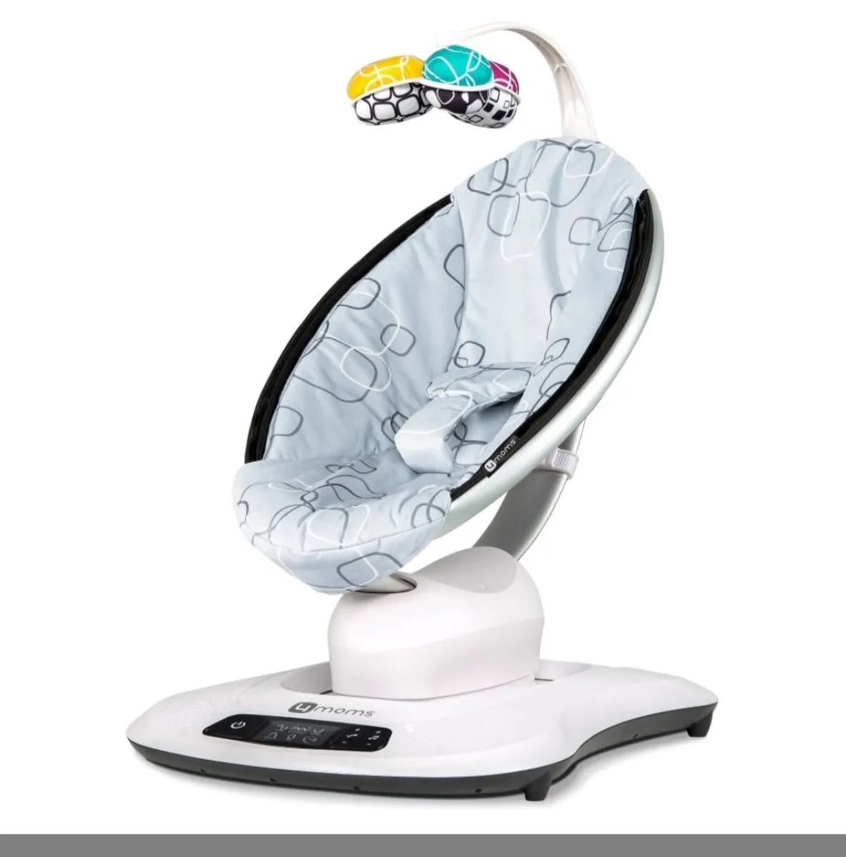 4moms
mamaRoo 4.0 Rocker - Silver Plush - Image 1