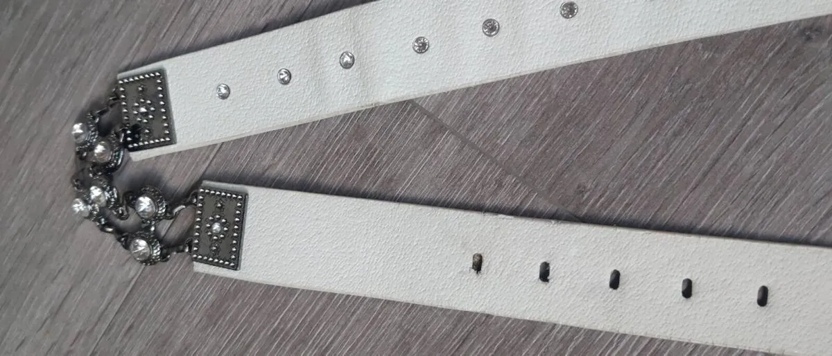 Decorative belt with rhinestones - Image 2