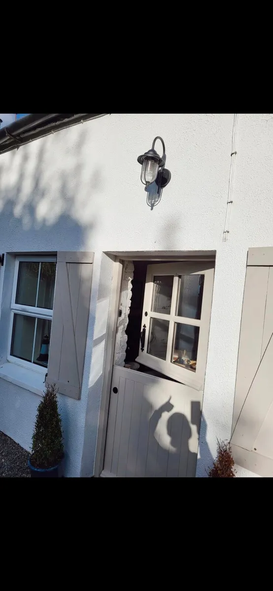 Irish Made Solid Hardwood Cottage Half Doors - Image 3