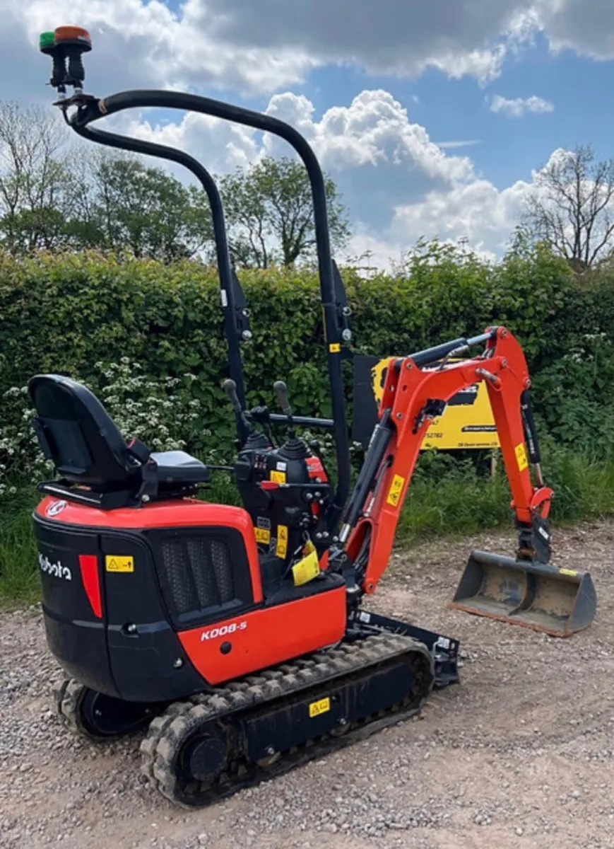 Ex Demo Kubota K008-5 ONLY 41 hours Finance Arrang - Image 1