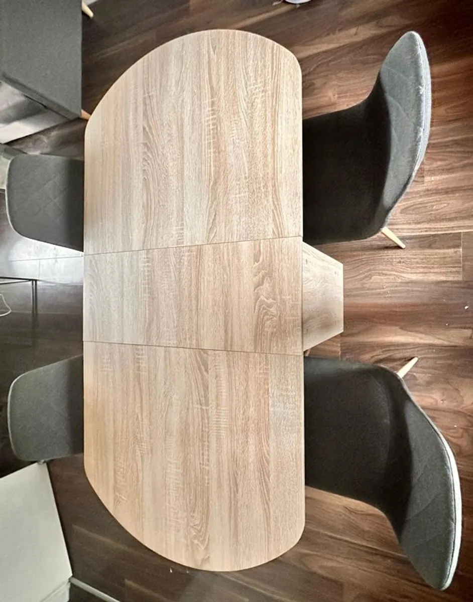 Dining Table and 4 Chairs - Image 1