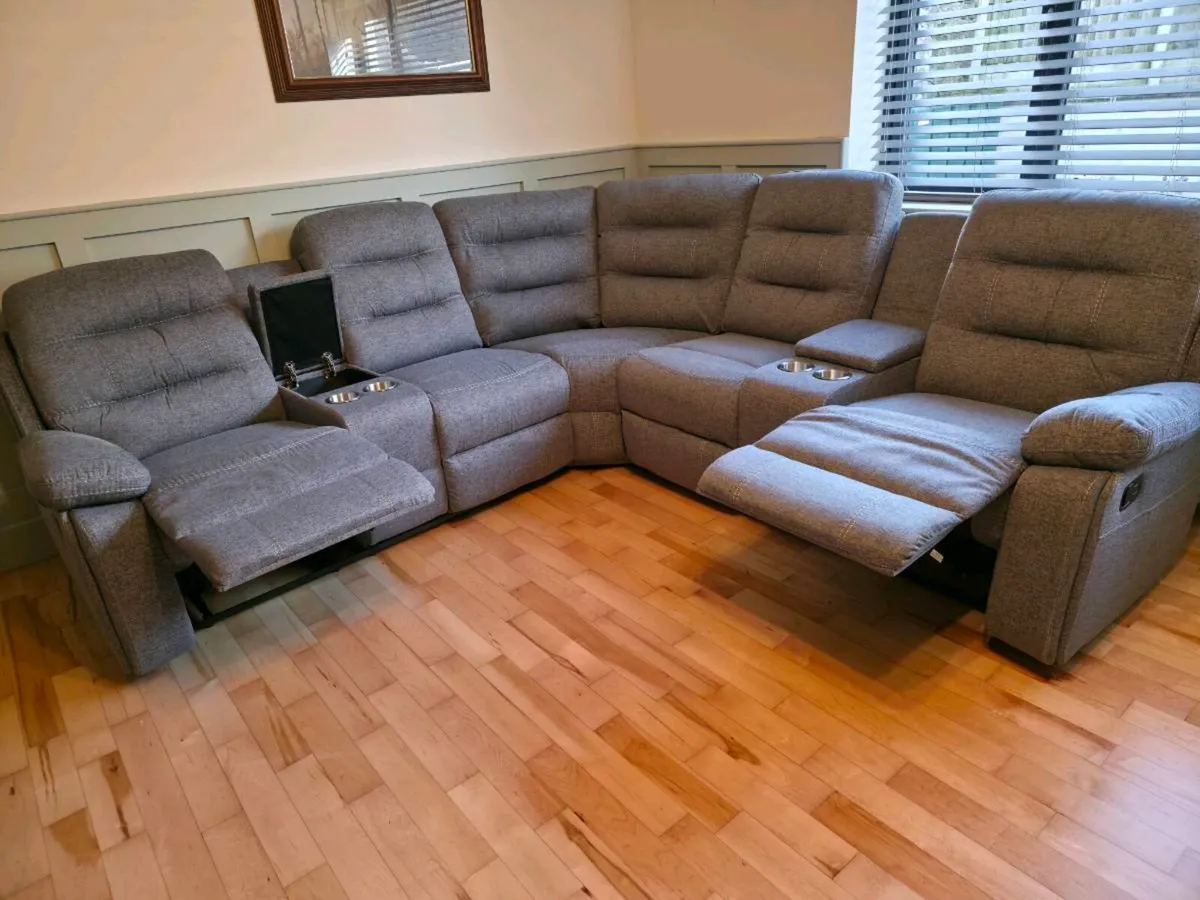 Brand new corner sofa in stock now