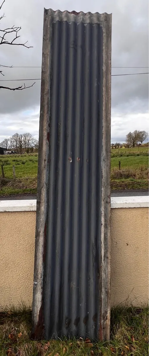 Used galvanised sheeting - Image 3