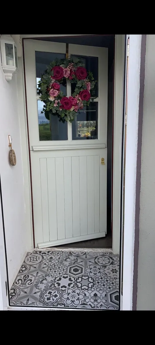 Irish Made Solid Hardwood Cottage Half Doors - Image 2