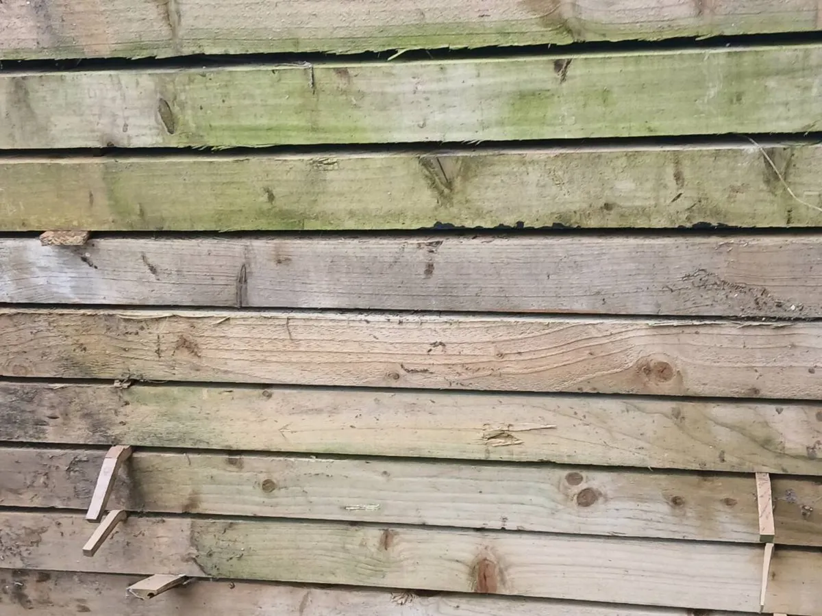 4ins x 4ins x 6ft stakes - Image 1