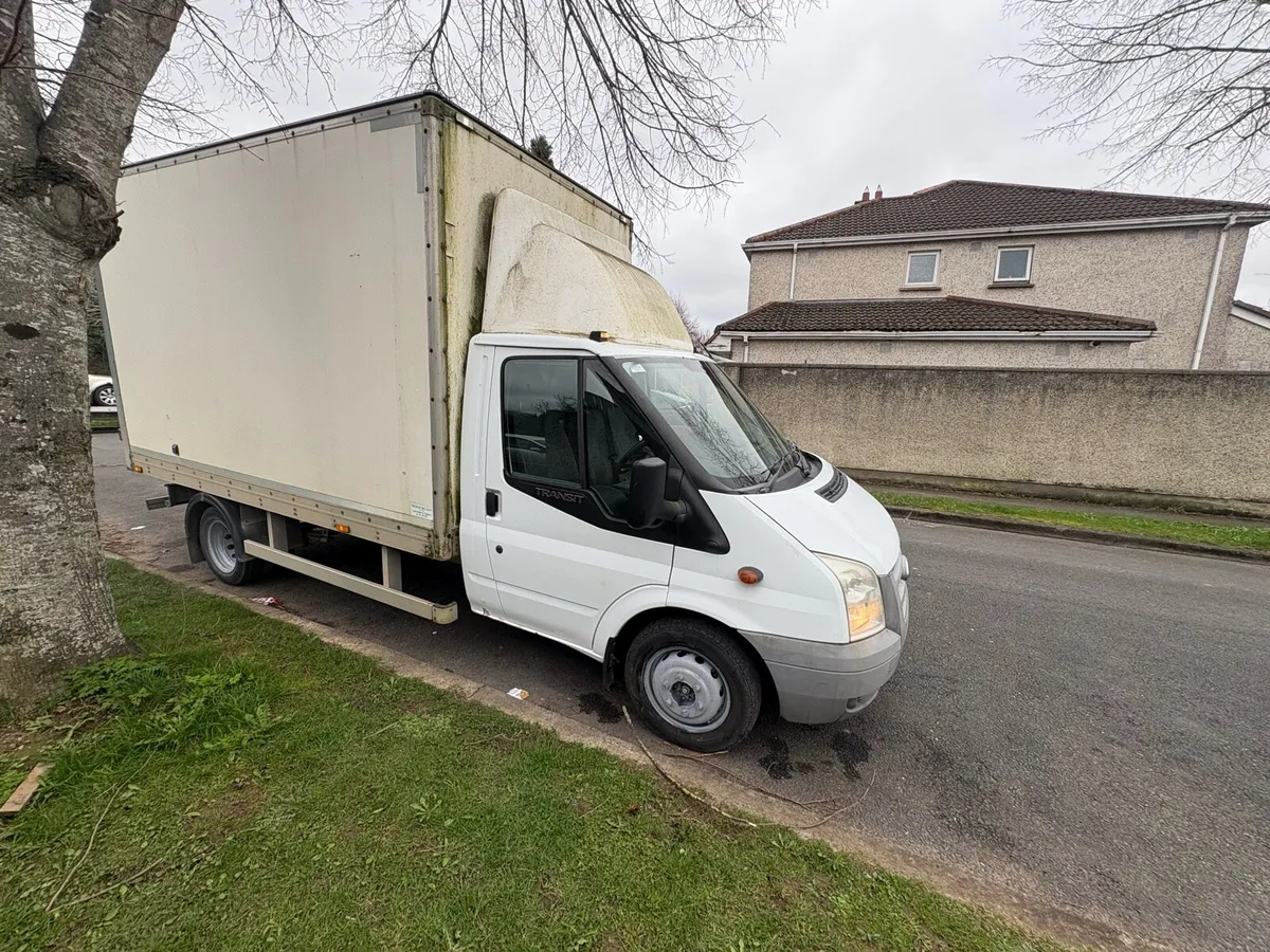 Ford transit box body 2014 no doe or tax - Image 2