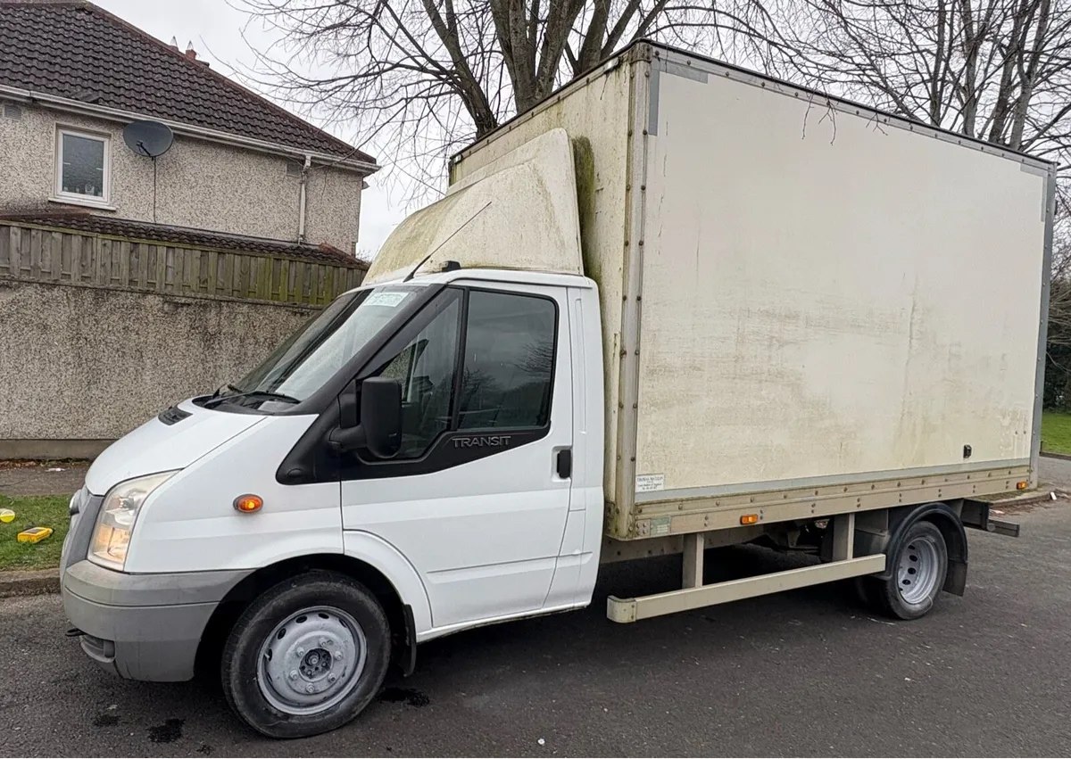 Ford transit box body 2014 no doe or tax - Image 3