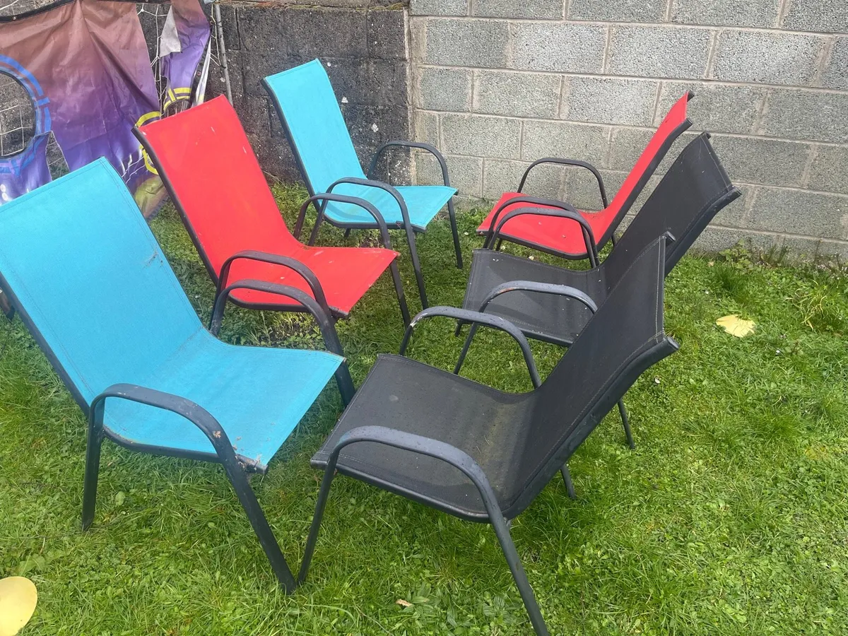 Free garden chairs for collection - Image 2