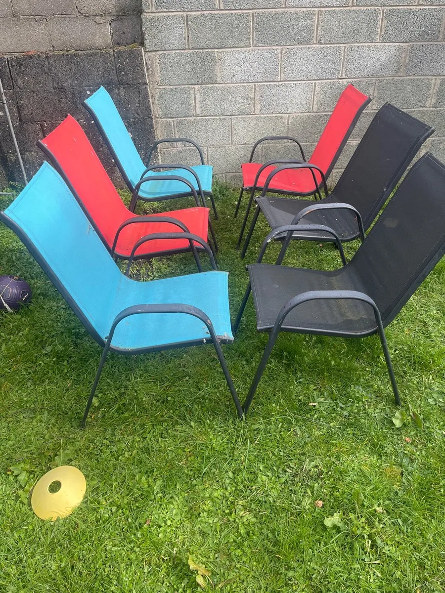 Free garden chairs for collection - Image 1
