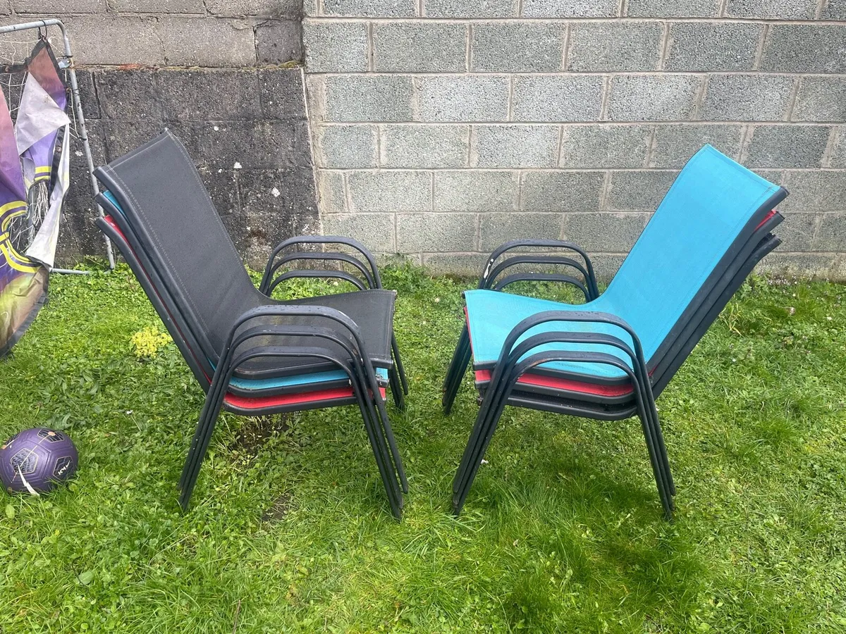 Free garden chairs for collection - Image 3