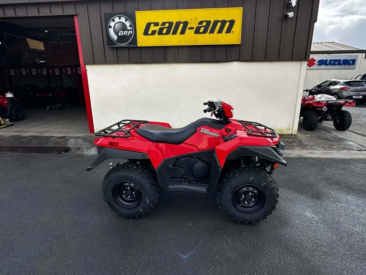 New Suzuki 750 Kingquad with Power Steering - Image 1