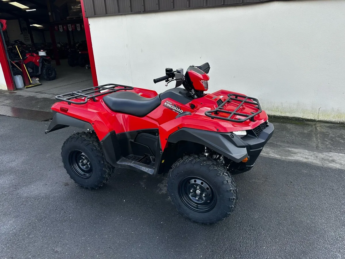 New Suzuki 750 Kingquad with Power Steering - Image 3