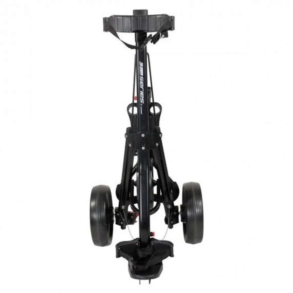 Masters 3 Series 3 Wheel Golf Trolley - Black - Image 2