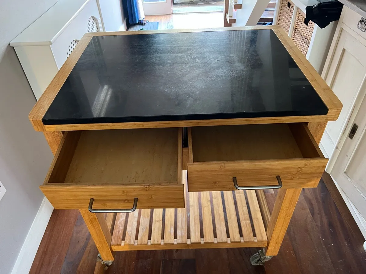 Kitchen Trolley - Marble Top - Image 1