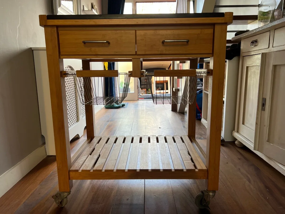 Kitchen Trolley - Marble Top - Image 2